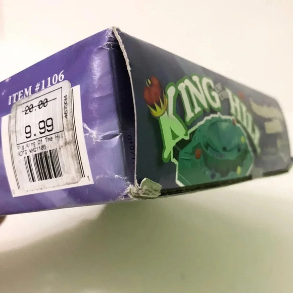 2006 King of the Hill Marble  Board Game Winning Moves Games Damaged Box - Picture 7 of 16